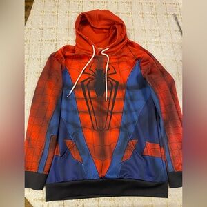 Spider-Man Inspired Red & Blue Hoodie